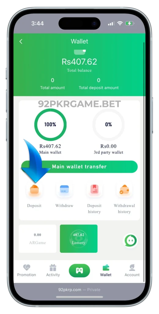 92pkr-deposit