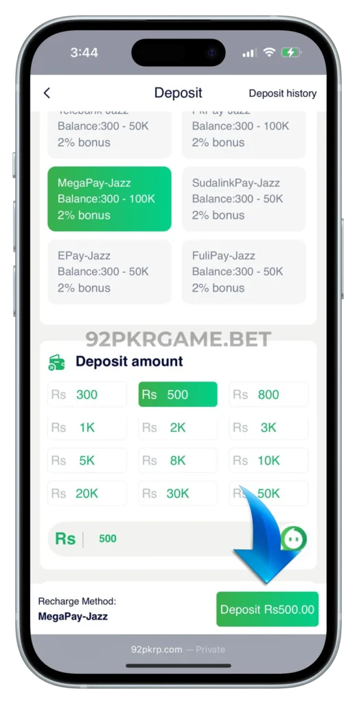 92-deposit-page